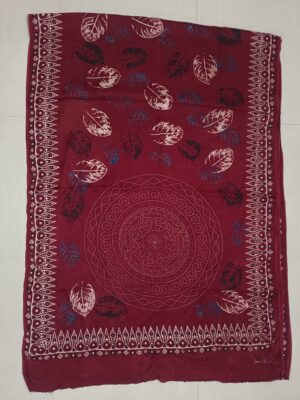 ajrakh modal saree