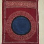 Ajrakh -modal -saree-